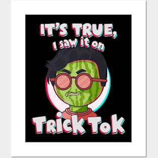 Saw it on TrickTok Posters and Art